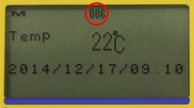 計算溫度測量次數