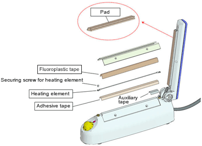 Replacement parts diagram