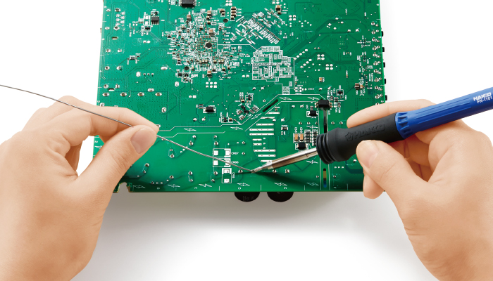 Collect information of manual soldering