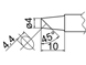 61-2182-11 コテ先(4BC型) T20-BC4 白光(HAKKO)