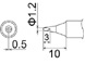 61-2183-01 コテ先(1.2D型) T22-D12 白光(HAKKO)
